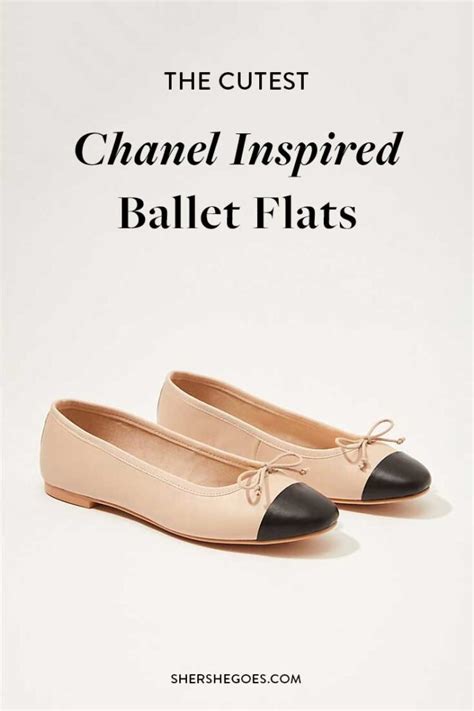 chanel dress look alike|Chanel look alike ballet flats.